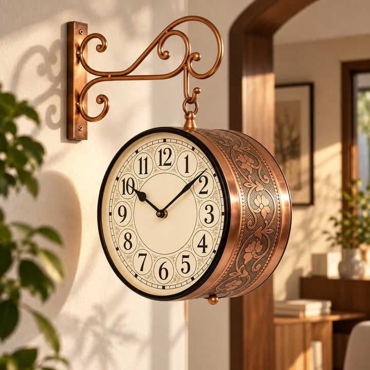 Vintage Handcrafted Clock