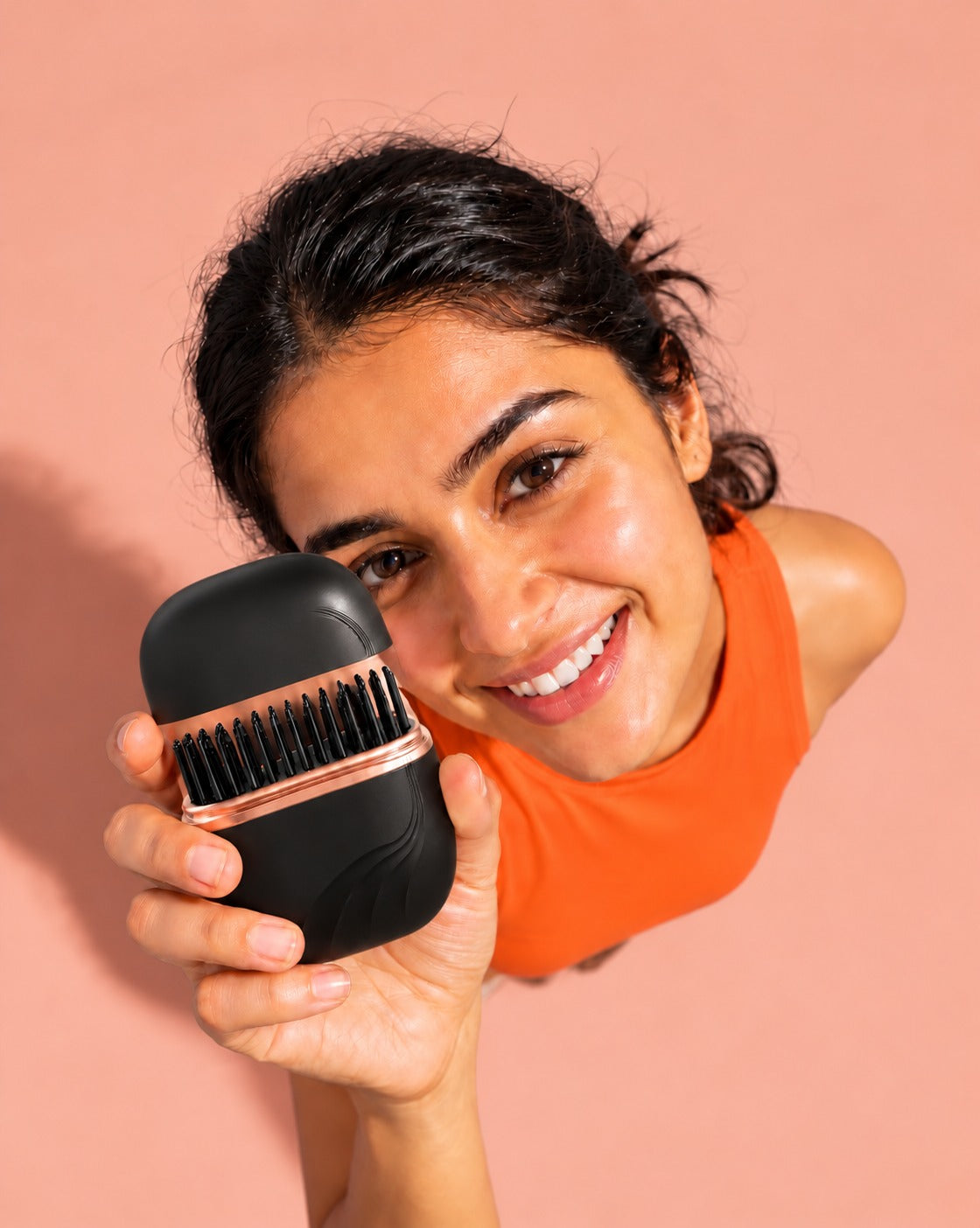 Mini hair straightener