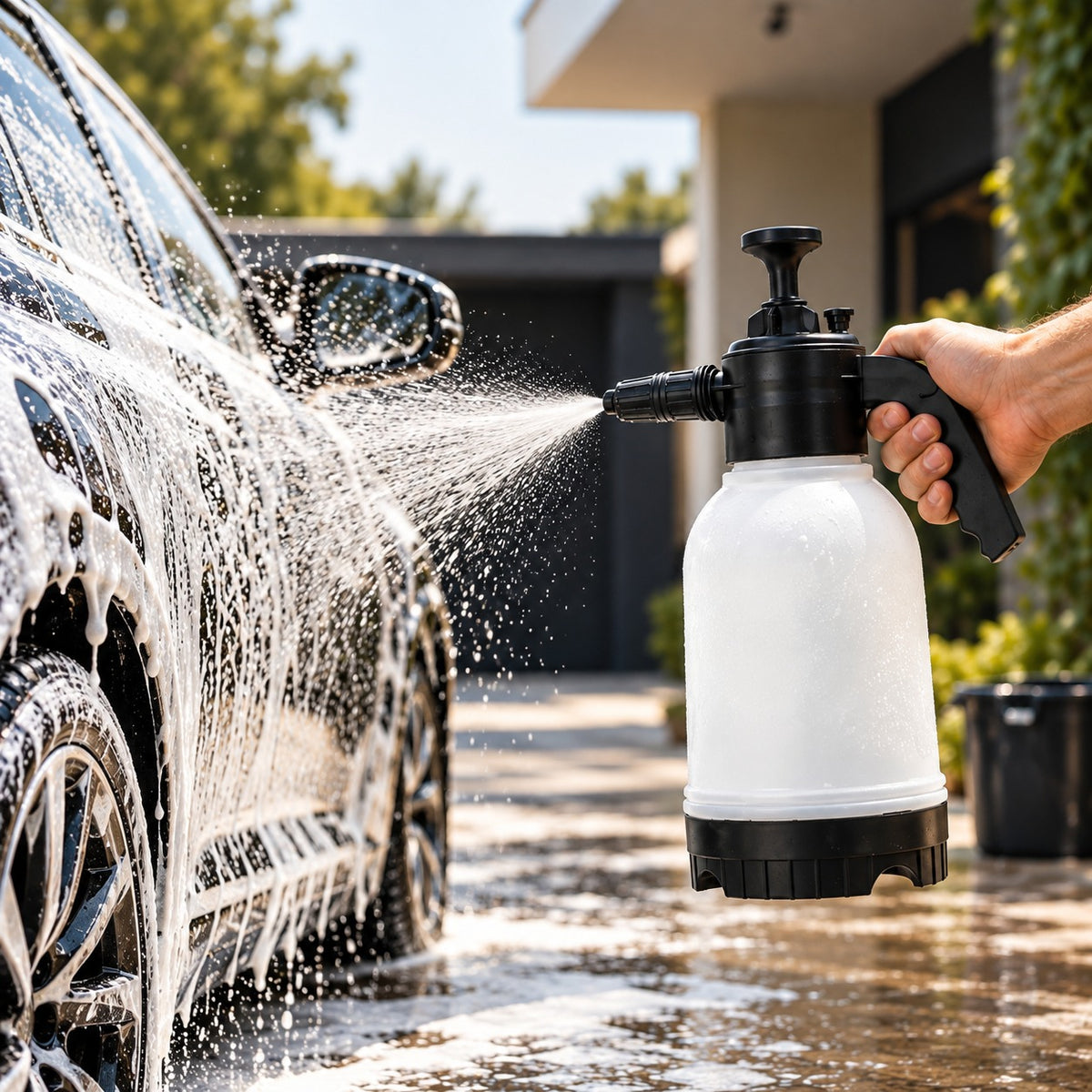 2L High-Pressure Foam Sprayer – Thick Snow Foam Cleaning Made Easy